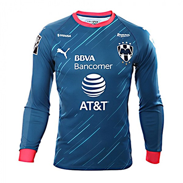 Camiseta Monterrey 2ª ML 2018/19 Azul